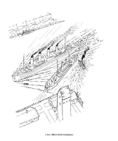 A coloring page of the titanic